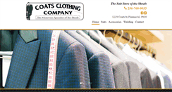 Desktop Screenshot of coatsclothingco.com